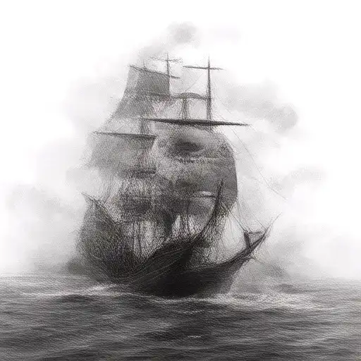 Spanish Boat With Filipino Tribal