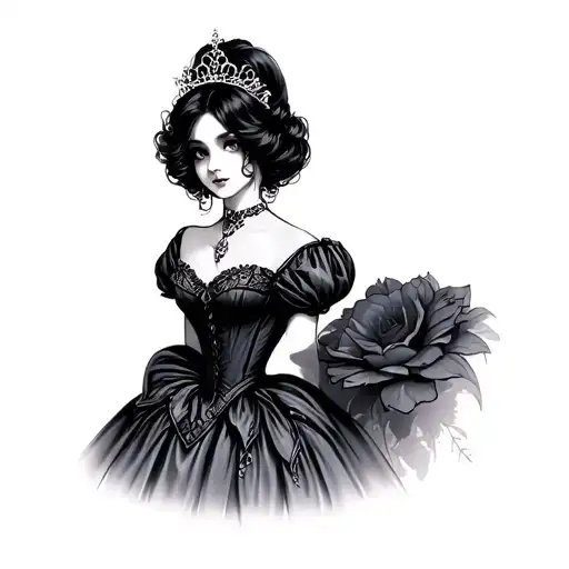 Dark Emo Victorian Cinderella