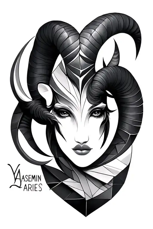 Geometric And Yasemin Name And Aries