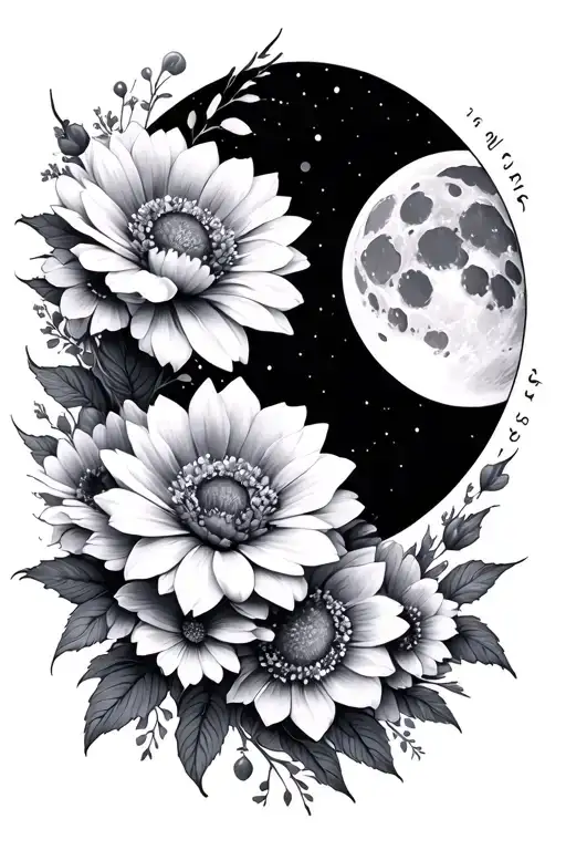 Flowers Moon Phases