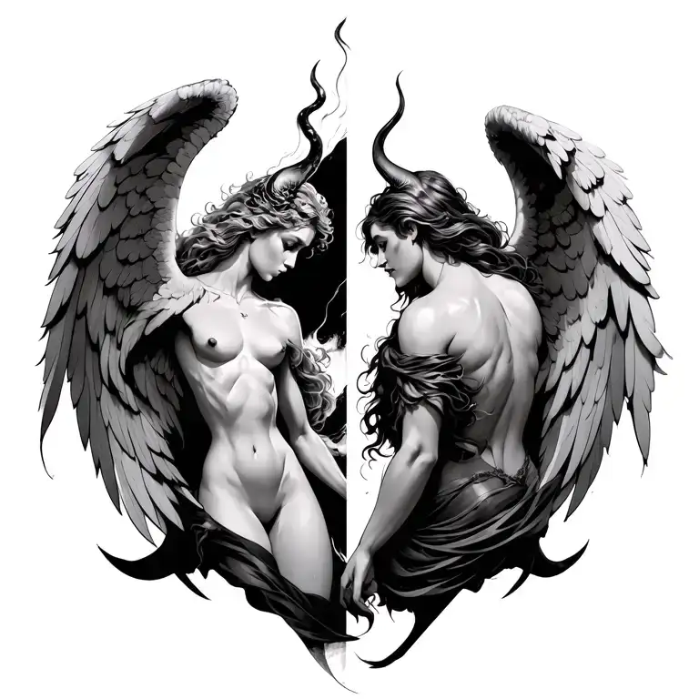 Angel Vs Demon