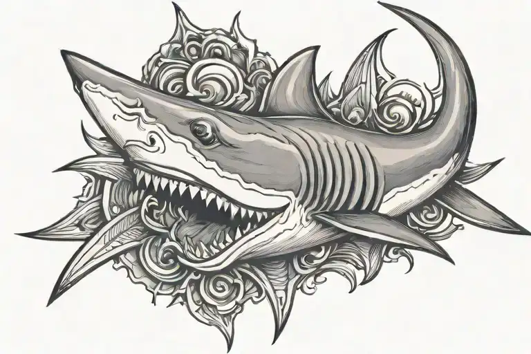 224 With Shark Tooth