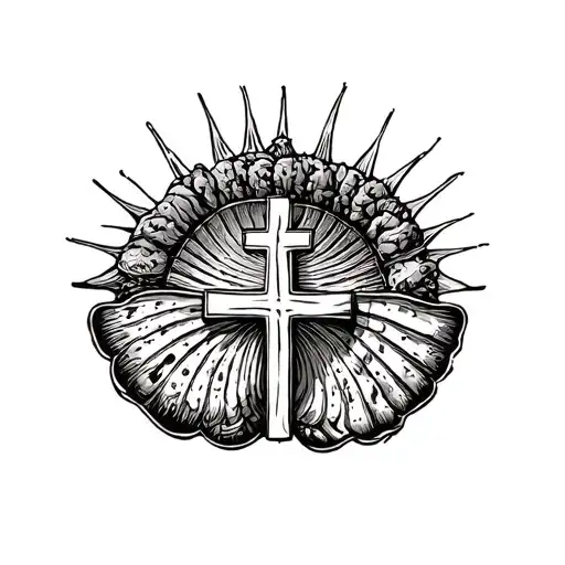 Cross Shell Stadium Sun Tree