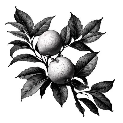 Medium Lemon Tree Branches