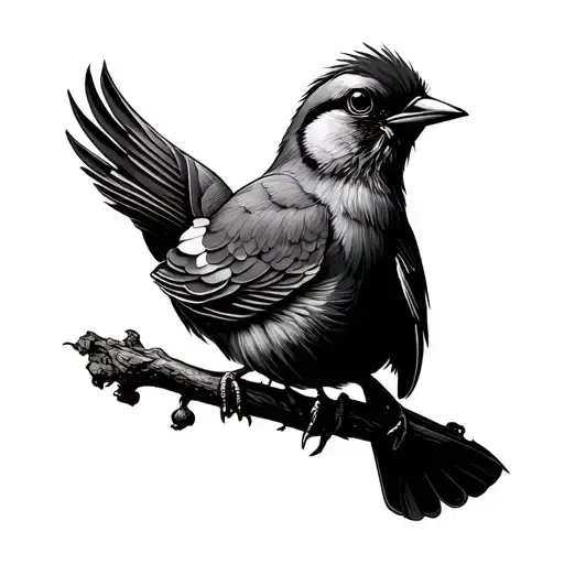 Phonex Bird Tattoo For Wrist