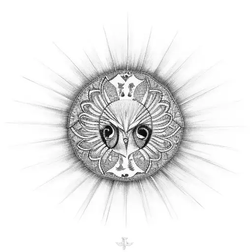 Peacock That Can Cover Up A Black Sun