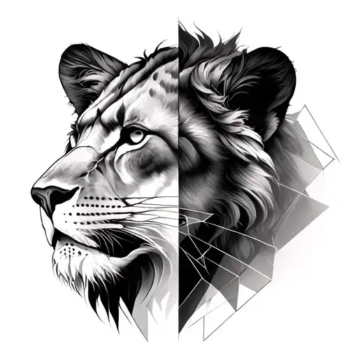 Leo Half Geometry On Shoulder