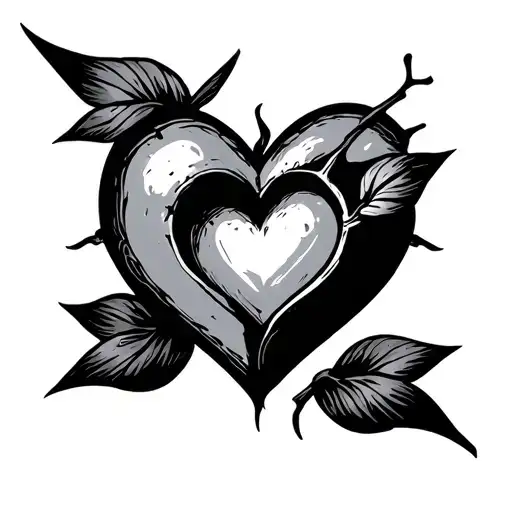 Broken Heart With A C &G