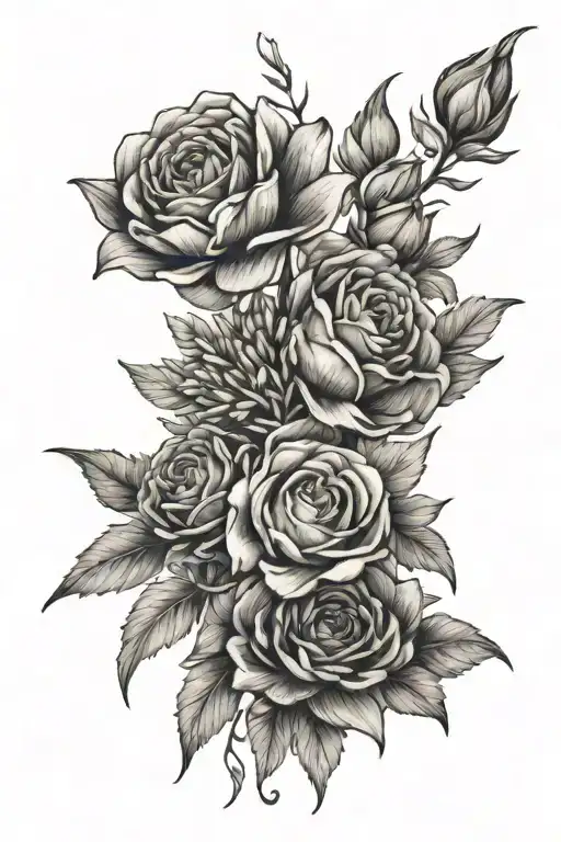 Birth Flower Bouquet