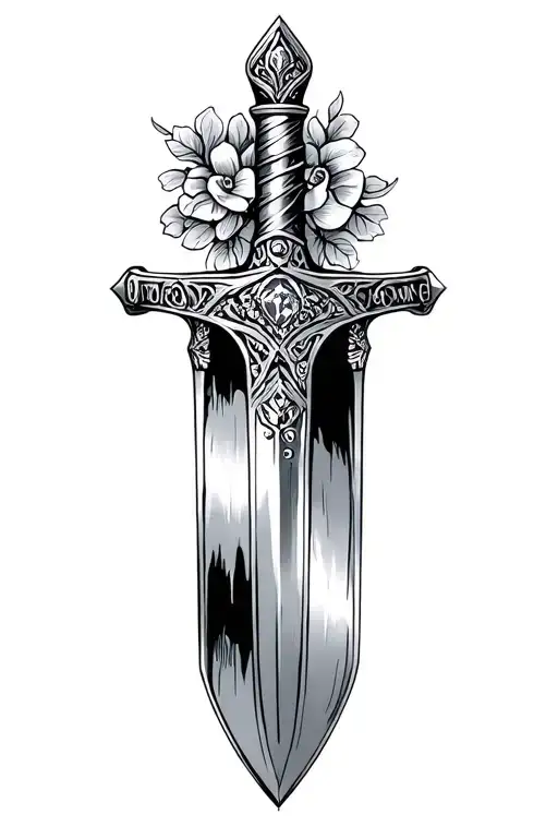 Dagger Going Through A Wedding Band That The Date On The Ring 03-17-25