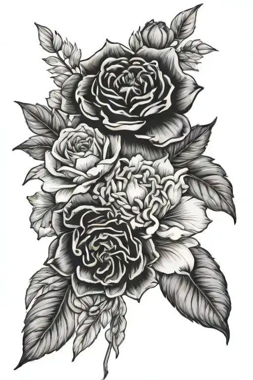 Birth Flower Bouquet