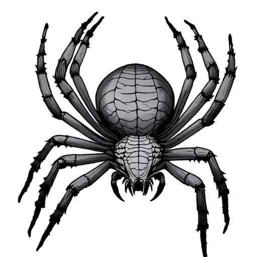 Spider Tattoo Design