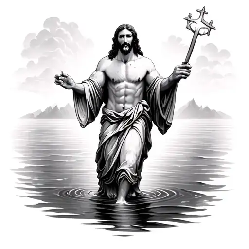 Jesus Walking On Water