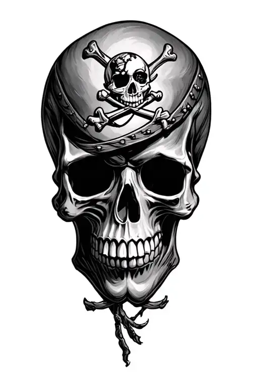 Skull Pirate Ship