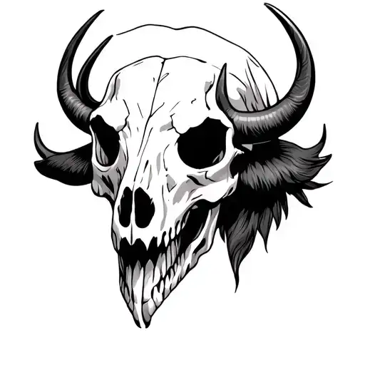 Buffalo Skull
