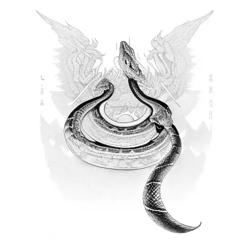 Snake Shoulder To Shoulder