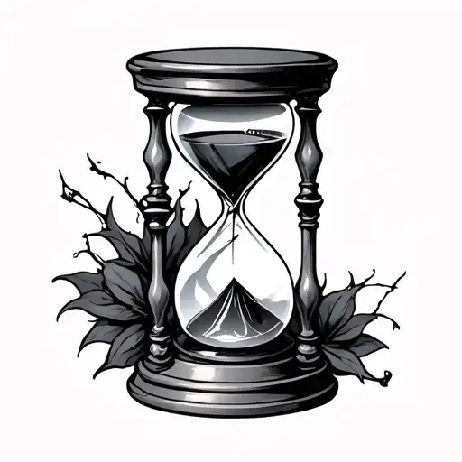 Grim Reaper Hourglass