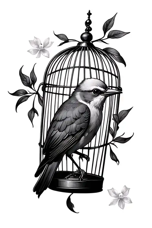 Bird In Cage