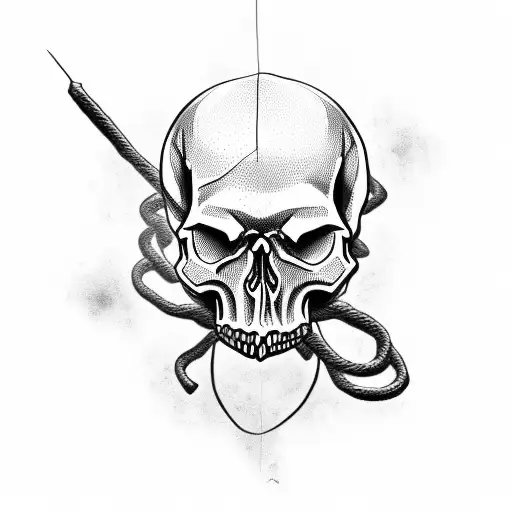Skull With Noose