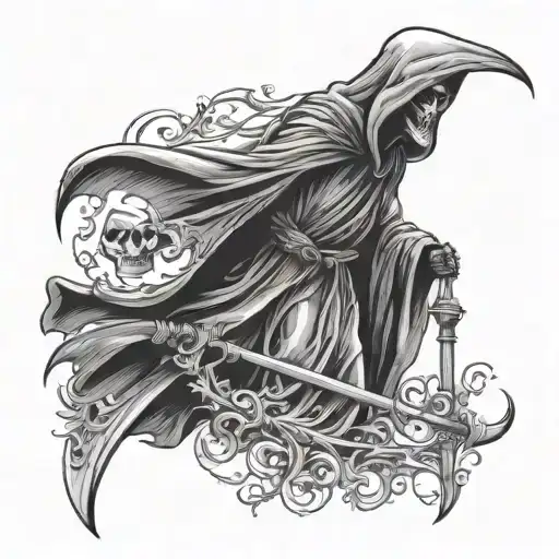 Grim Reaper Standing