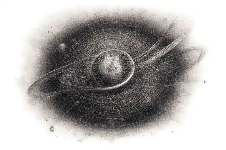 Vintage Astronomy Star Orbit