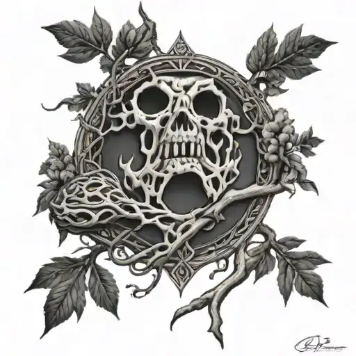 Oden Hanging From Yggdrasil