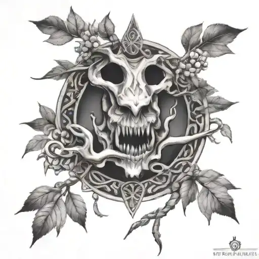 Oden Hanging From Yggdrasil