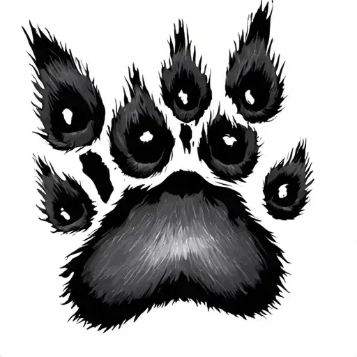 Cat Paw Print