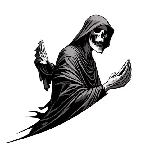 Praying Grim Reaper