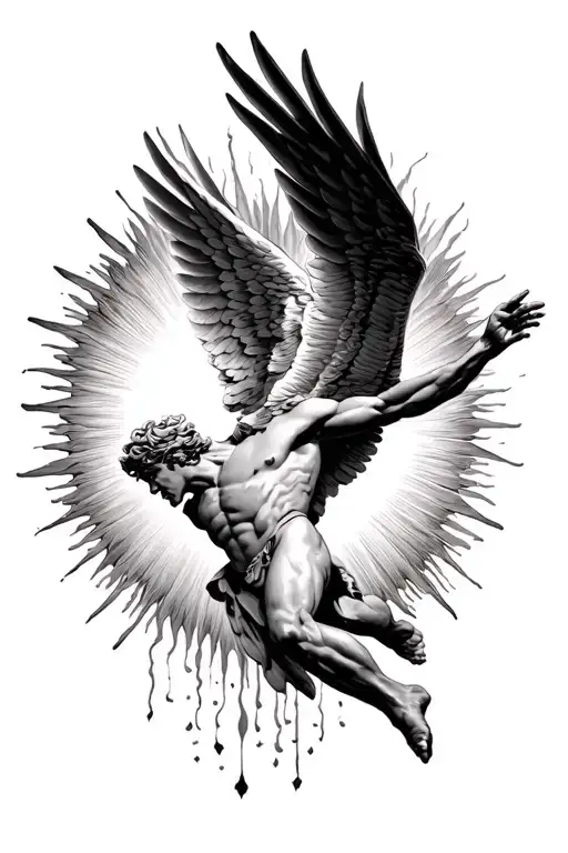 Icarus Falling From The Sun