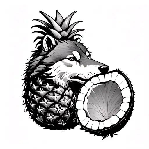 Pineapple Coconut Wolf Magic