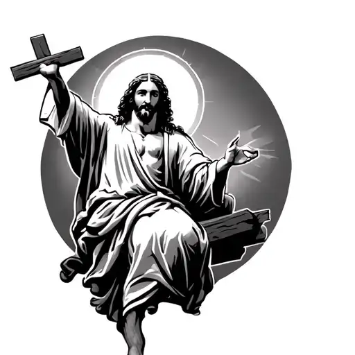 Jesus Christ Carrying