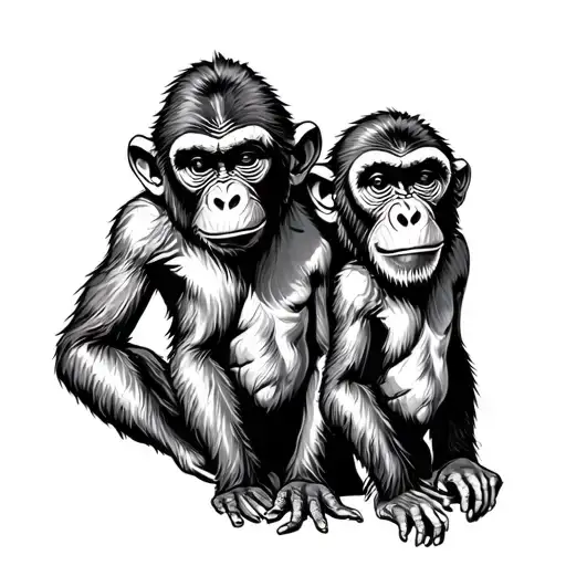 Three Wise Monkey