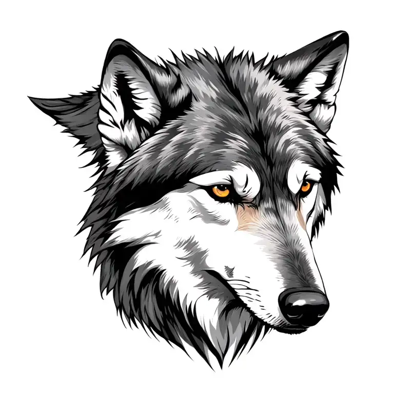 Wolf Looking Forward