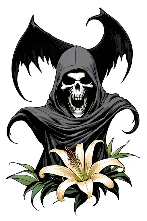 Reaper With Tiger Lily