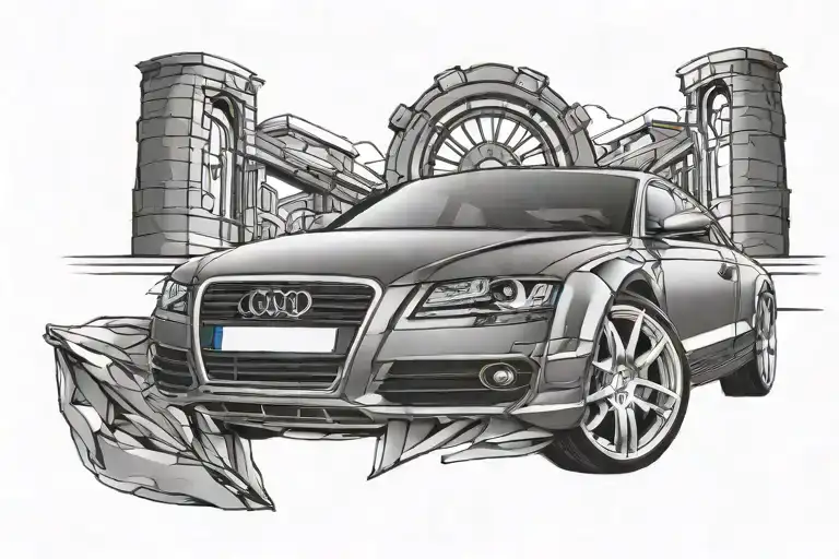 Sketch Car Audi