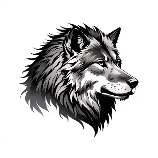 A Wolf And A Lion Combi