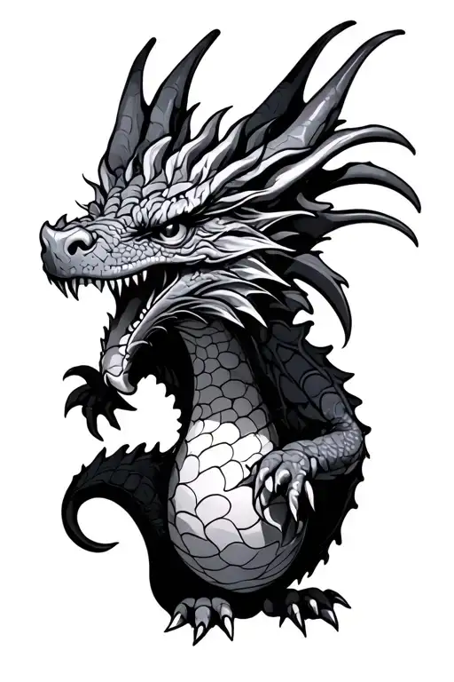 New School Easter Dragon