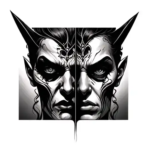 2Faces Good And Evil