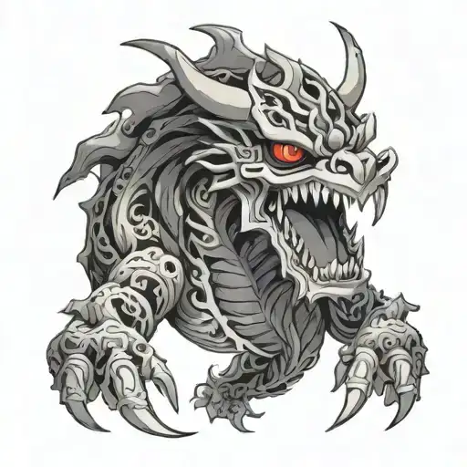 Kaido Dragon Form One Piece Anime