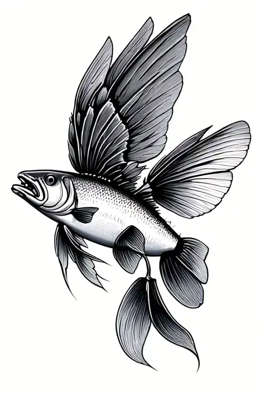 Fly Fishing With Wpb Initials Intertwined