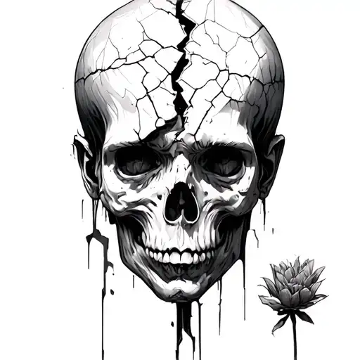 Human Body Made From Broken House