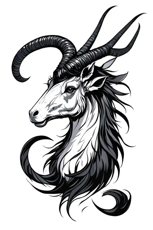 Capricorn In The Asian Style