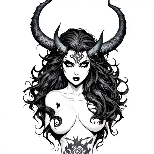 Demon Women With Large Breast