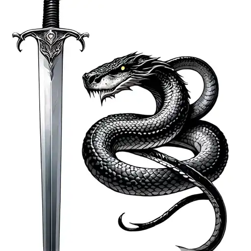 Sword Crushing Snake