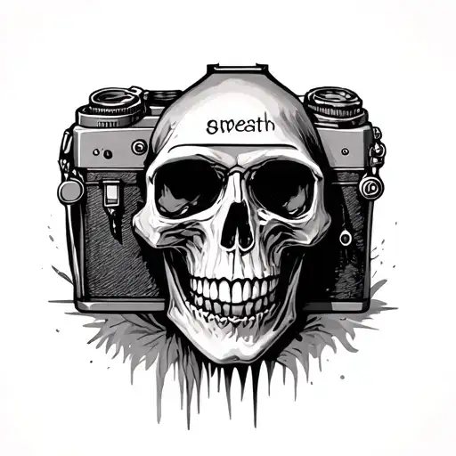 Skull And Camera