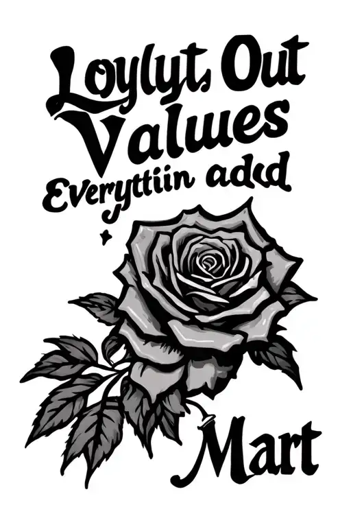 Loyalty Out Values Everything Add Virgin Mart