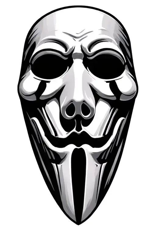 Latin In The Ghostface Mask