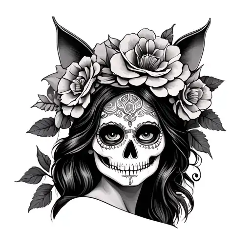 Catrina Mexican Woman