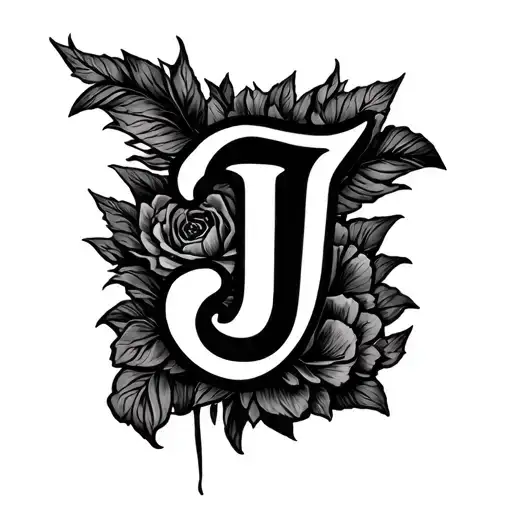 Tattao With Word J Hidden Within